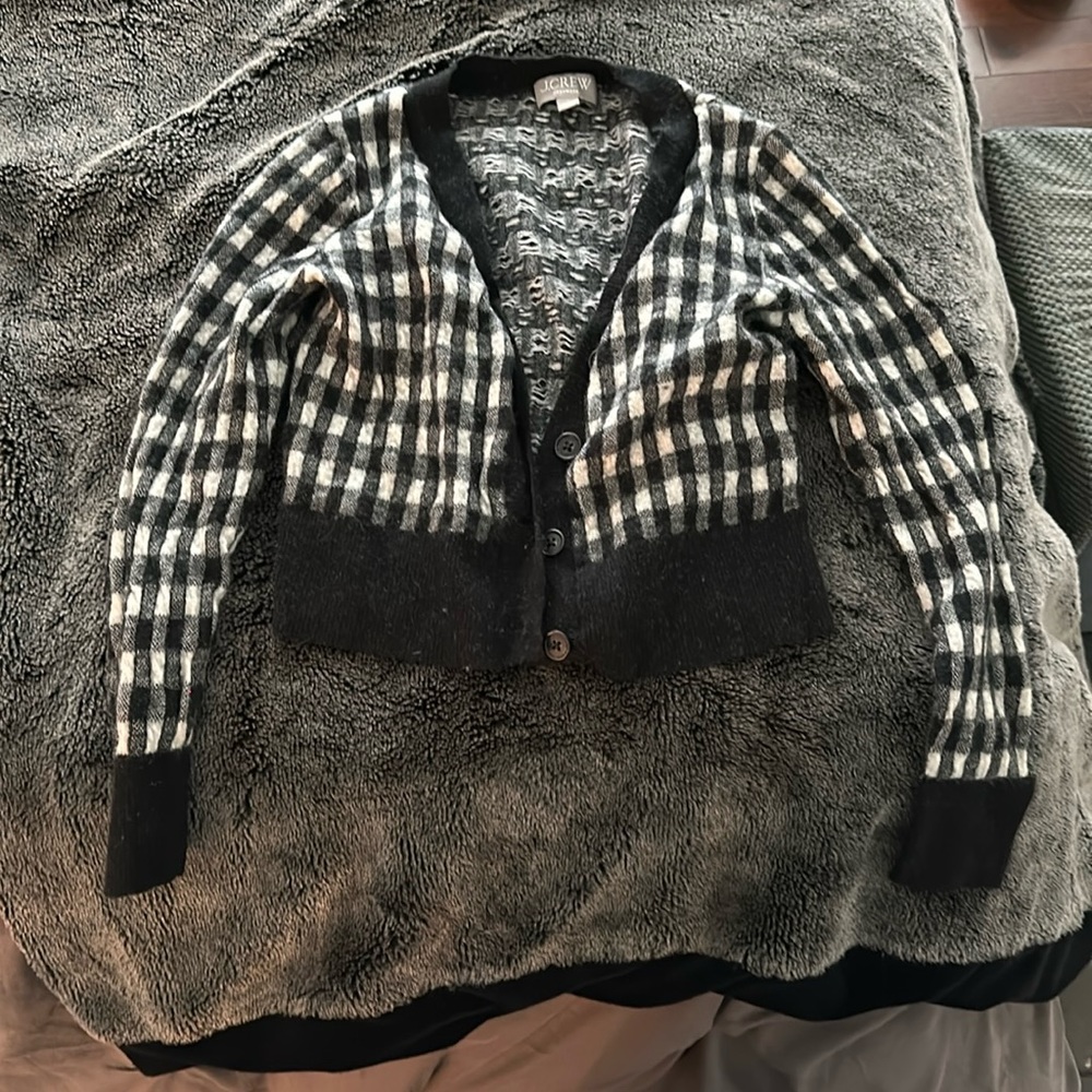J crew cashmere cardigan